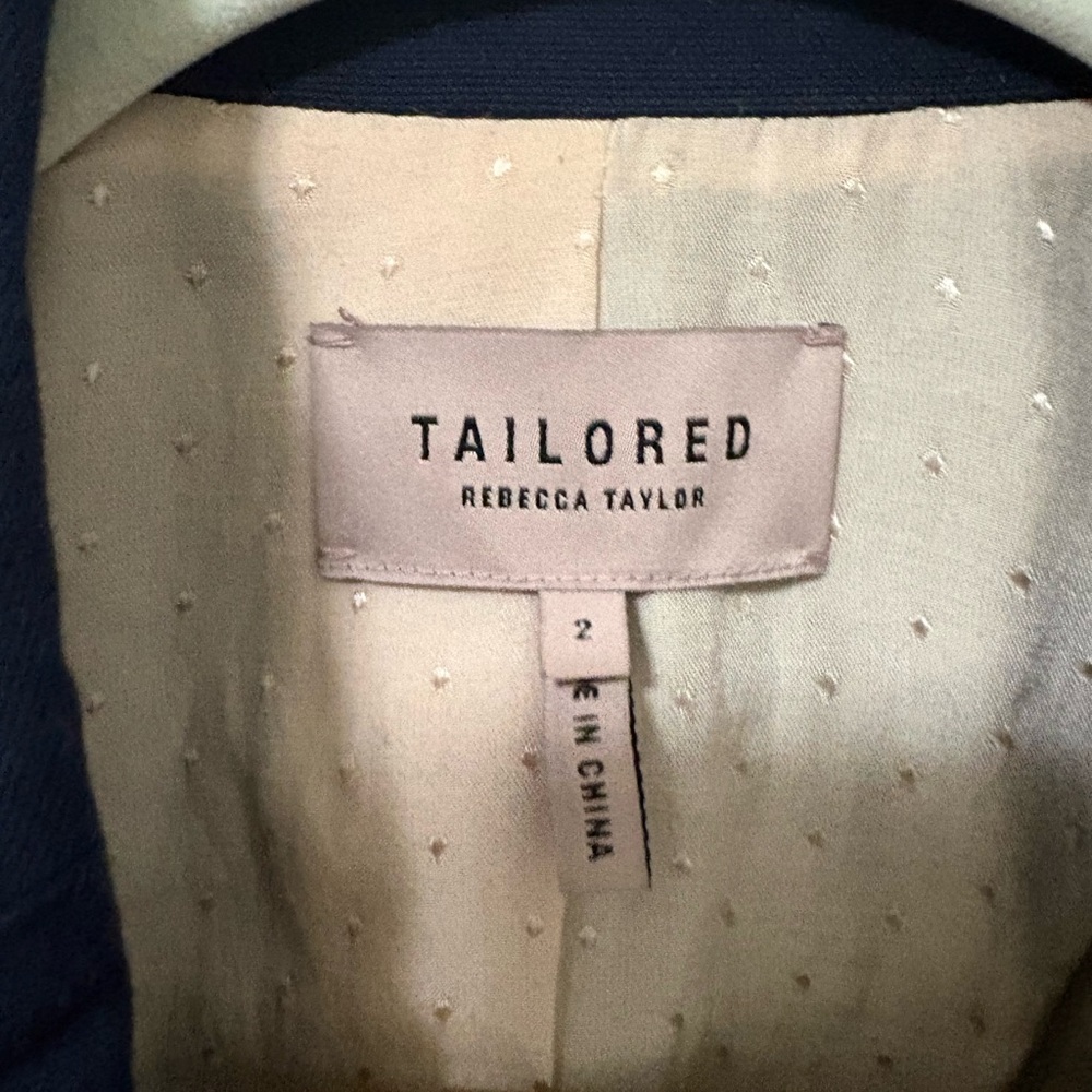 Rebecca Taylor Classic Navy Blazer - Picture 4 of 4